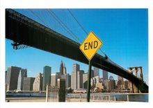 CPM New York Manhattan from Brooklyn 1987 