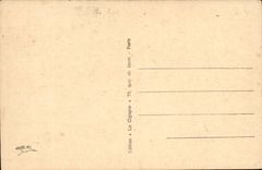 Montargis CPA Ruins of the Lorris castle