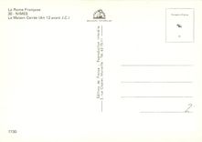 CPM La Rome Francaise Nimes La Maison Carree