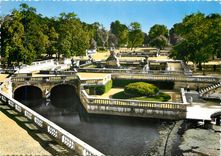 CPM Nimes Gard Le Jardin de la Fontaine ceuvre de l'ingenieur militaire Mareschal 