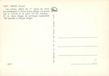 CPM Nimes Gard Les arenes debut du 1st siecle de notre ere presentet la forme d'une ellipse 