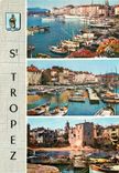 CPM St Tropez Var Le Port Le quai Jean Jaures La Pouncho 