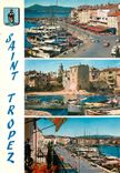 CPM Saint Tropez Var Le Port La Pouncho Le quai Bailli de Suffren vu du quai Jean Jaures 