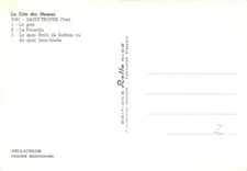 CPM Saint Tropez Var Le Port La Pouncho Le quai Bailli de Suffren vu du quai Jean Jaures 