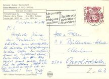 CPM Crans Montana Vue sur les Alpes Switzerland