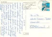 CPM Au paturage des Franches Montagnes 