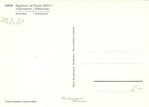 CPM Eggishorn ob Fiesch Jungfraugebiet