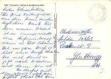 CPM Champery l'Eglise et les Dents du Midi