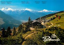 CPM Bettmeralp Wallis Gondelbahn Bettmerhorn mit Walliser Alpen 