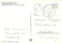 CPM Bettmeralp Wallis Gondelbahn Bettmerhorn mit Walliser Alpen