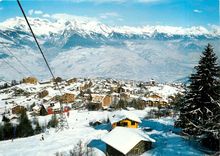 CPM Nendaz Station et les Alpes bernoises 