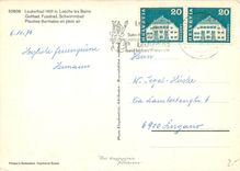 CPM Leukerbad Loeche les Bains Gehbad Fussbad Schwimmbad 