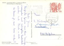 CPM Leukerbad Loeche les Bains Schwimmbad mit Majinghorn 