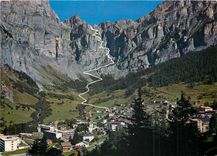 CPM Leukerbad Loeche les Bains Gemmipass mit Gemmiweg 