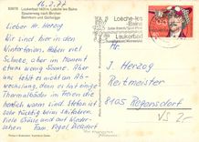 CPM Leukerbad Loeche les Bains Spazierweg nach Birchen Balmhorn und Gizifurgge 