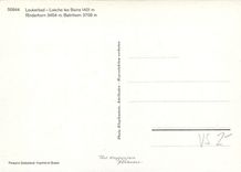 CPM Leukerbad Loeche les Bains Rinderhorn Balmhorn 