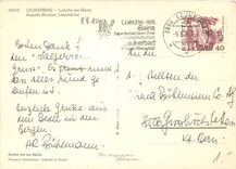 CPM Leukerbad Loeche les Bains Kapelle Birchen Leeshorner 