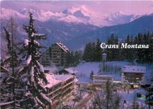 CPM Crans Montana avec le Weisshorn et le Rothorn de Zinal 