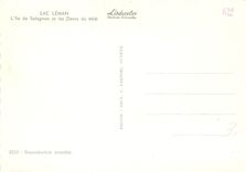 CPM Lac Leman L'lle de Salagnon et les Dents du Midi 