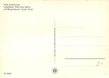 CPM Lotschental Wallis Luftseilbahn Wiler Holz und Bergrestaurant Zudili Holz 