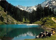 CPM Lotschental Scwarzsee mit Schinhorn und Beichgrat 