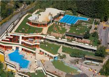 CPM Leukerbad Loeche les Bains Wallis Thermal Badecenter 