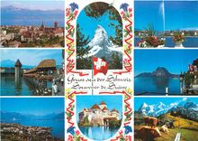 CPM Gruss aus der Schweiz 