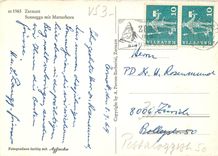 CPM Zermatt Sunnegga mit Matterhorn 