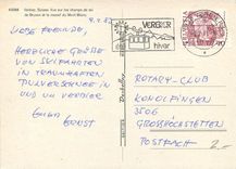 CPM Verbier Suisse Vue sur les champs de ski de Bruson et le massif du Mont Blanc