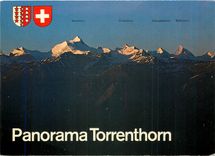 CPM Panorama Torrenthorn ob Leukerbad und Albinen 