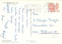 CPM Saas Fee Wallis Allalinhorn Alphubel