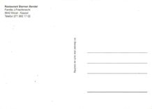 CPM Restaurant Sternen Bendel Familie J Frischknecht