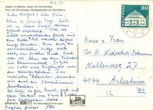 CPM Gruss vom Obertoggenburg 