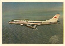 CPM The TU 124 is the latest Aeroflot passenger turbojet 
