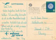 CPM Boeing Jet 720 B Lufthansa