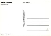 CPM Luftwaffe VIP VFW 614 cn G 14 17 01