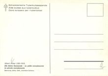 CPM Albert Anker 1831 1910 Die Kleine Genesende La petite convalescence 