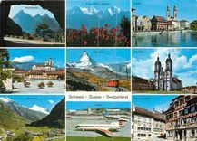 CPA Switzerland Zurich Solothum Matterhorn St Gallen 
