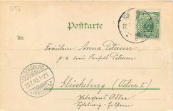 CPA Gruss aus Bockswiese Hahnenklee (carte 1899)