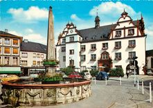 CPM Darmstadt Marktplatz mit Rathaus 