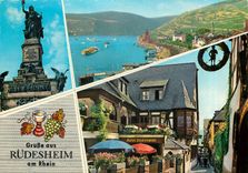 CPM Gruss aus Rudesheim am Rhein 