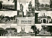 CPM Gruss aus Fulda der Stadt des Barocks 