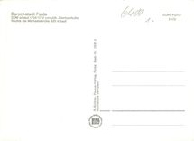 CPM Barockstadt Fulda Dom erbaut 1704 1712 von Joh Dietzenhofer Rechts die Michae