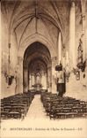 Interior Montrichard CPA of the church of Nanteuil
