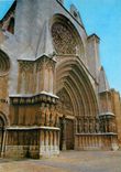 CPM Tarragona Espana Facade de la Cathedrale 