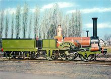 CPM Mulhouse Locomotive Buddicom N 33 Paris e Rouen 