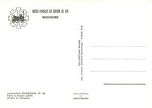 CPM Mulhouse Locomotive Buddicom N 33 Paris e Rouen 