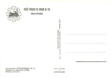 CPM Mulhouse Locomotive Stephenson N 6 Avignon a Marseille 