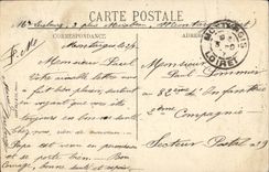 Montargis CPA the dog of Montargis