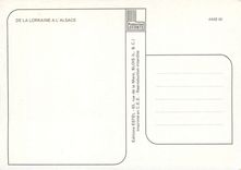 CPM Plan Incline Saint-Louis Arzviller De la Lorraine a l'Alsace